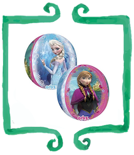 Palloncino mylar Frozen sferico