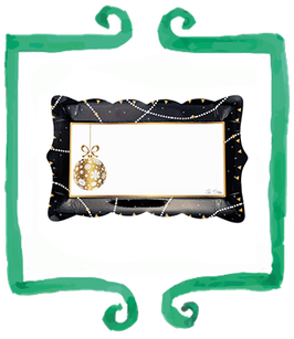 Vassoio Merry Chic - 4  pezzi 30 x 18 cm