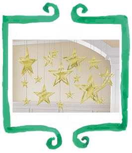 Stelle Soffitto Oro