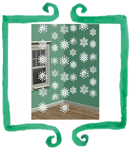 Decorazione da soffitto Fiocchi di Neve