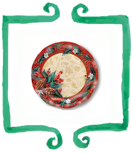 Piattino Dessert Agrifoglio - 21 cm 10 pezzi