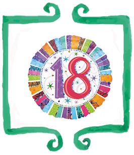 Palloncino 18 anni
