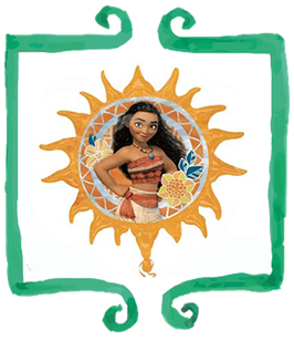 Palloncinomylar Sole Vaiana Oceania - SuperShape