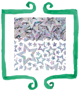 Confetti da tavolo stelle