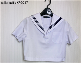 KR9018（ﾎﾜｲﾄ）半袖ｾｰﾗｰ