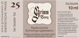 Grimm Essenz Nr. 25 Der Gevatter Tod