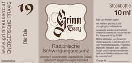 Grimm Essenz Nr. 19 - Die Eule