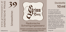 Grimm Essenz Nr. 39 - Schneewitchen