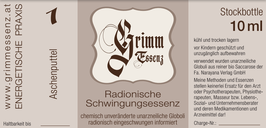 Grimm Essenz Nr. 1 - Aschenputtel