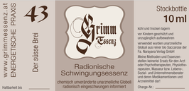 Grimm Essenz Nr. 43  - Der süsse Brei