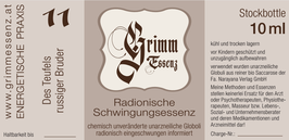 Grimm Essenz Nr. 11 - Des Teufels russiger Bruder