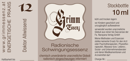 Grimm Essenz Nr. 12 - Doktor Allwissend