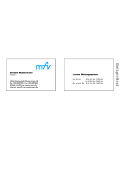 Visitenkarten