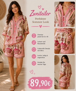 Wunderschönes Paisley- Set *ROSA
