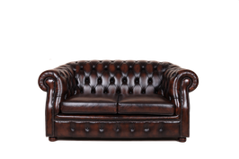 2- SEATER HIGHBACK CHESTERFIELD SOFA