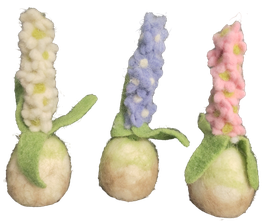 Filzblume2 Höhe 19 cm