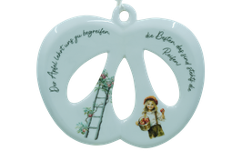 Hänger Apfel Frascati 16 cm im Landflair-Designe 1