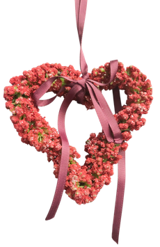 Hänger Herz Glitter rot 12cm