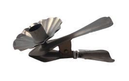 Halter für Kerze zink mit Klipp