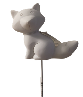 Stecker Fuchs Titus seitlich sitzend