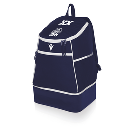 MACRON Maxi Path Rucksack navy mit DTV-Logo und Initialen