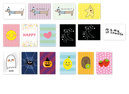 Postkarten „Wunschmotive“