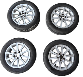 Alufelgen orig. Saab Alu 70 mit Allwetter- Bereifung