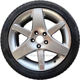 Alufelge 1 Stück Alu 36 Double Spoke mit Bereifung
