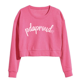 Youth Cropped PDAproud Crewneck
