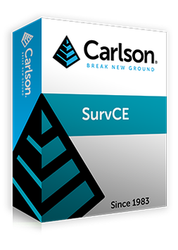 Carlson SurvCE (GNSS und Robotik-Totalstation)