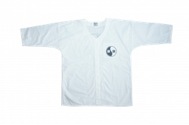 Koikuchi-shirts "陰陽" WHITE（白）