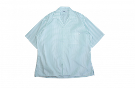 Stripe open shirts GREEN（グリーン）