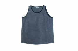 Pin stripe tank top BLACK（ブラック）