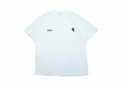 Design tee "Heart stitch" WHITE（ホワイト）