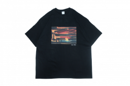 Sunrise tee Art by,P.coller ＢLACK（ブラック）