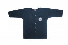 Koikuchi-shirts "箱文字" 黒