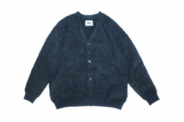 Poodle knit cardigan NAVY（ネイビー）