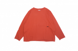 Cut off long tee RED（レッド）