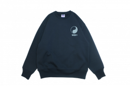 Yin-yang crew sweat CHARCOAL（チャコール）