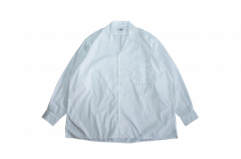 Fade check open shirts WHITE（ホワイト）