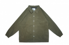 Fake suede coach jacket BROWN（ブラウン）