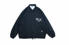 WAX coach jacket BLACK（ブラック）