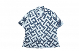 卍 open shirts 半袖