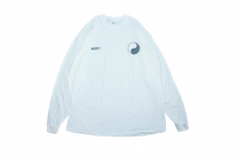 Yin-yang long tee WHITE（ホワイト）