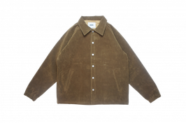 Fake suede coach jacket new color Camel（キャメル）