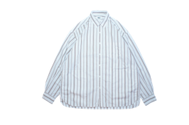 Stripe pocket shirts BROWN（ブラウン）