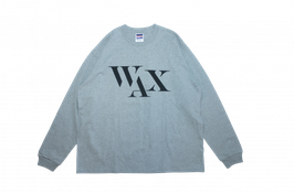 WAX long tee for GOAT GREY（グレー）