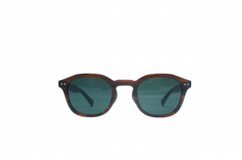 UNCROWD×WAX Shades "CIVIC" M.TORTOISE モックトートイス / ダークグリーンレンズ