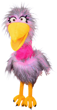 Living Puppets Handpuppe W762 Madame Quasseln Schlamassel
