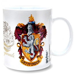 Tazza di Harry Potter con lo stemma di Grifondoro